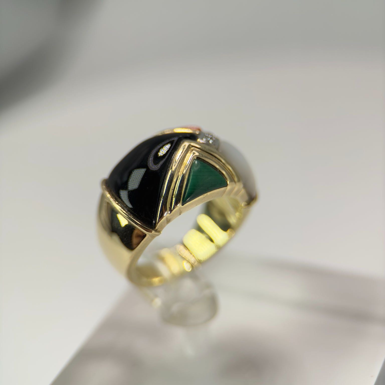 DR1155 - 14K Yellow Gold  - Diamond - Ladies Diamond & Gemstones Rings