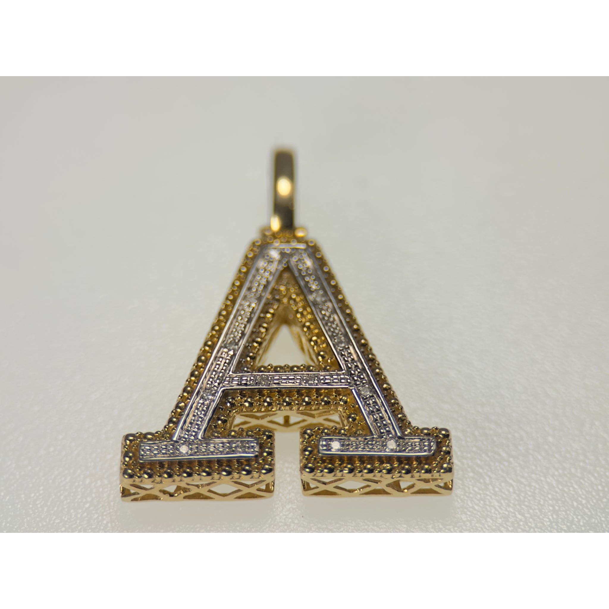 DR1570 - 10K Yellow Gold - Diamond - Diamond Pendants