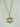 DR1571P - 14K Yellow Gold - Diamond - Pendant and Chain