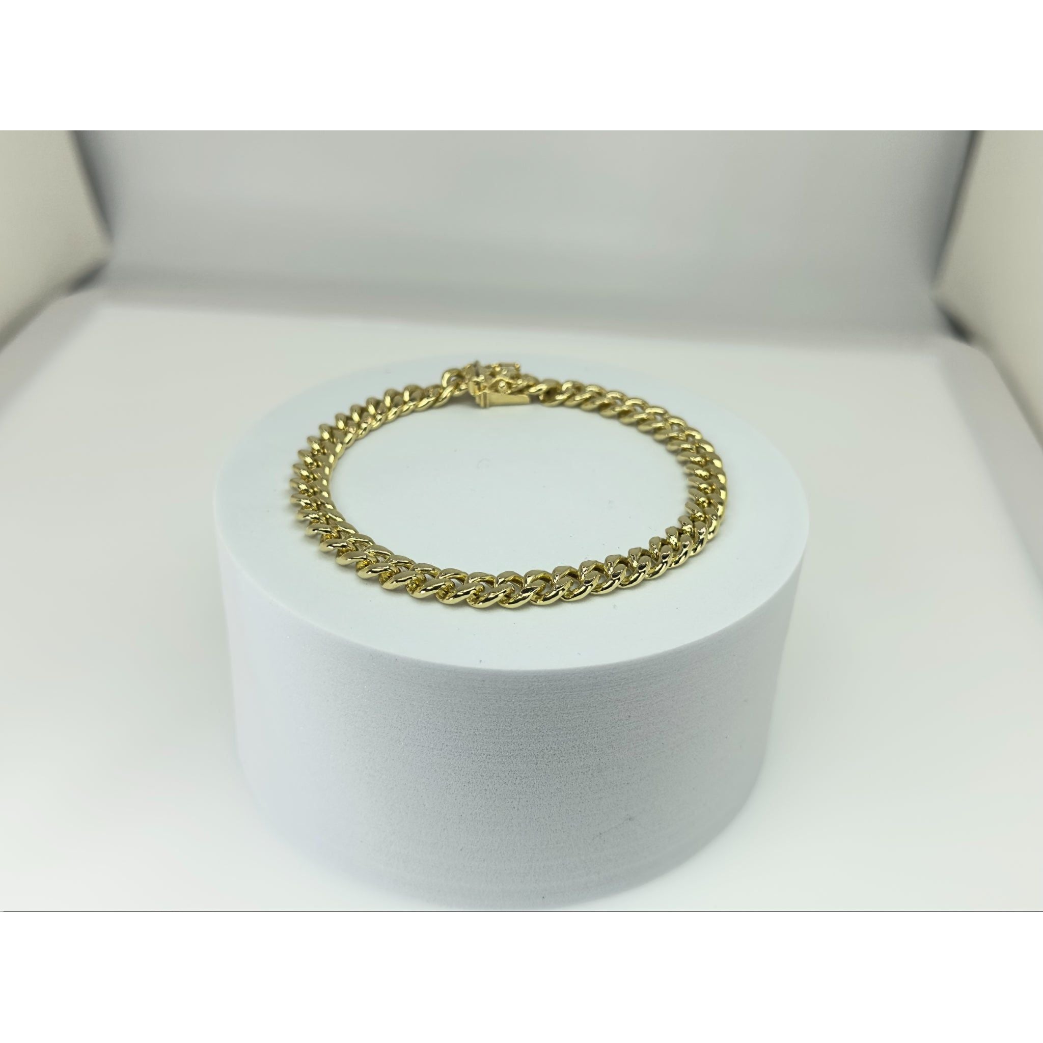 DR1711 - 14K Yellow Gold - Men's Gold Bracelet