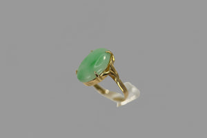 DR1143 - 18K Yellow Gold - Oval -  - Ladies Diamond & Gemstones Rings