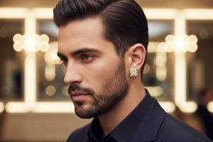 DR1404 - 14K Yellow Gold - Baguettes - Diamond - Earrings